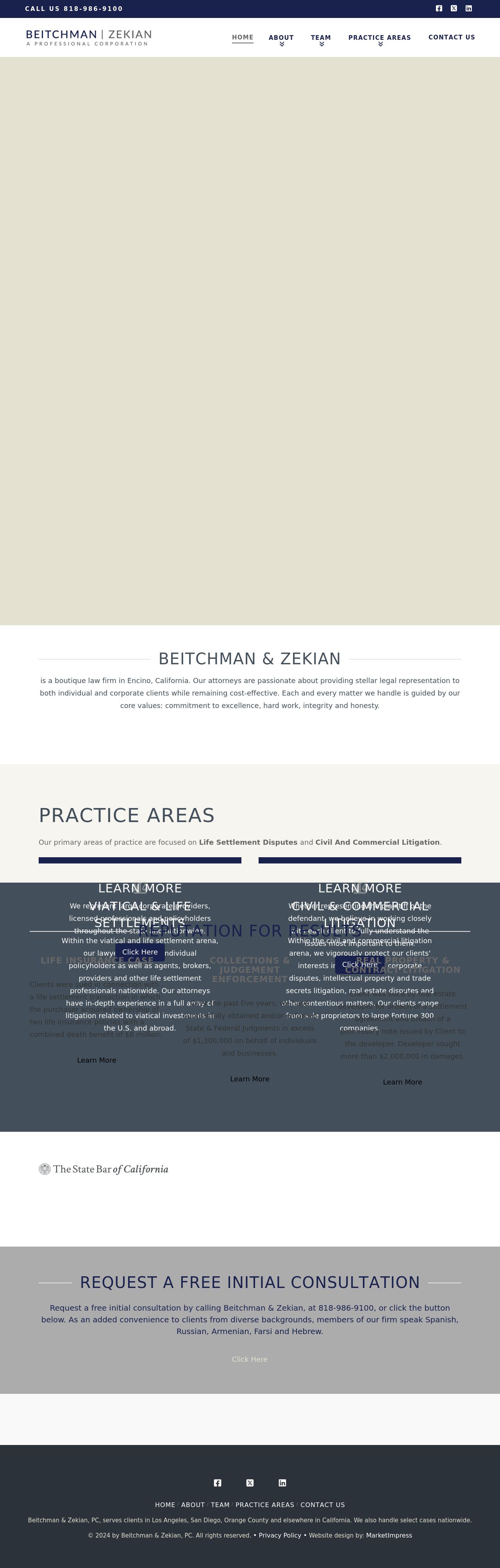 Beitchman & Zekian, PC - Encino CA Lawyers