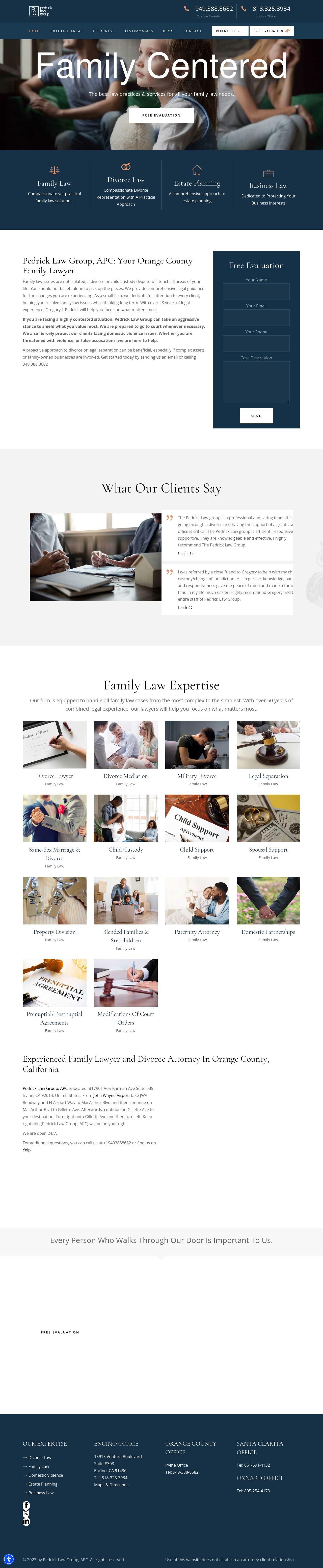 Gregory J. Pedrick - Stevenson Ranch CA Lawyers