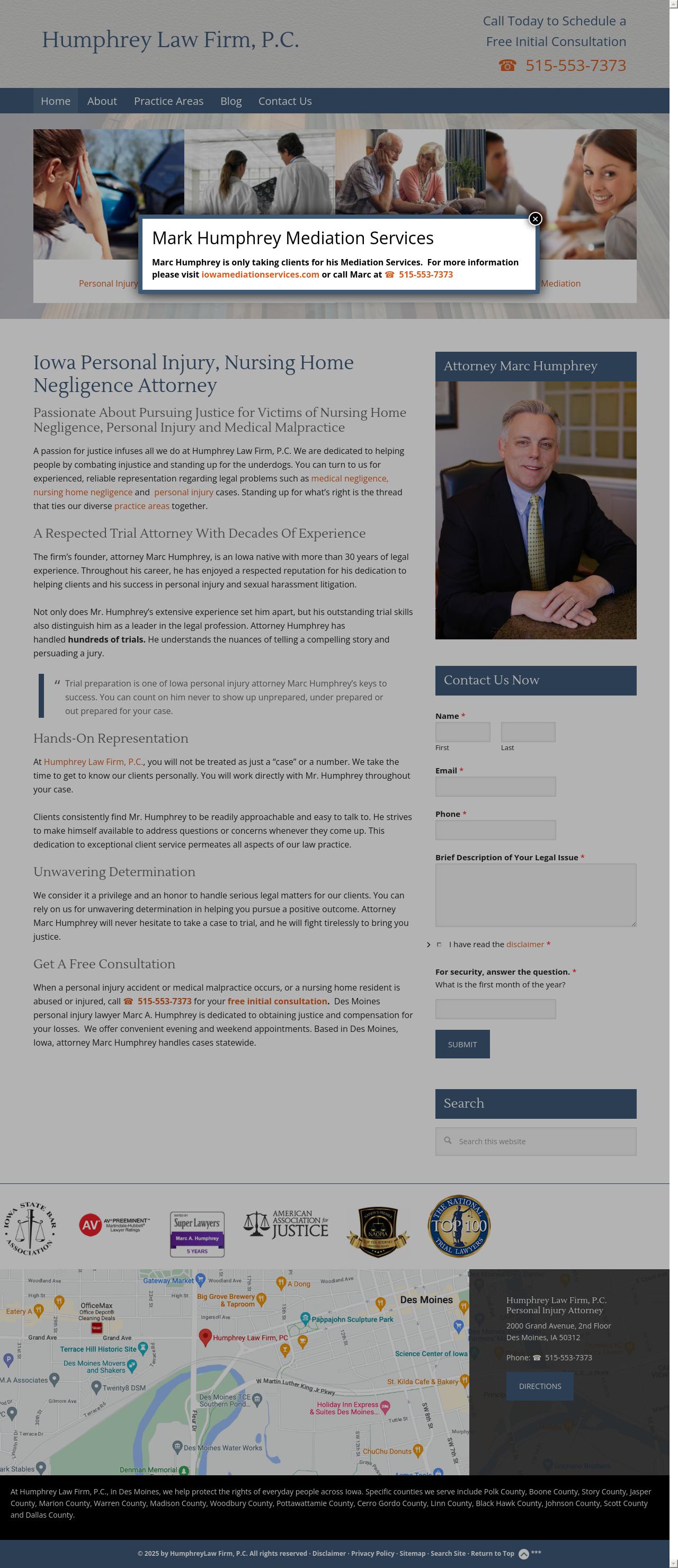 Humphrey Law Firm, P.C. - Des Moines IA Lawyers