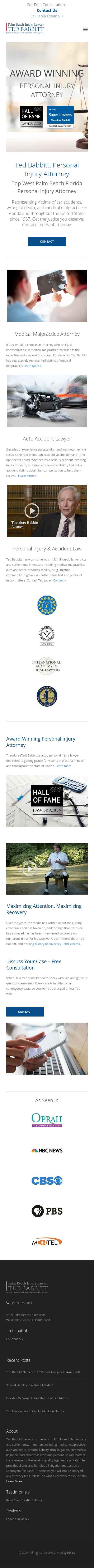 Babbitt & Johnson P.A. - West Palm Beach FL Lawyers