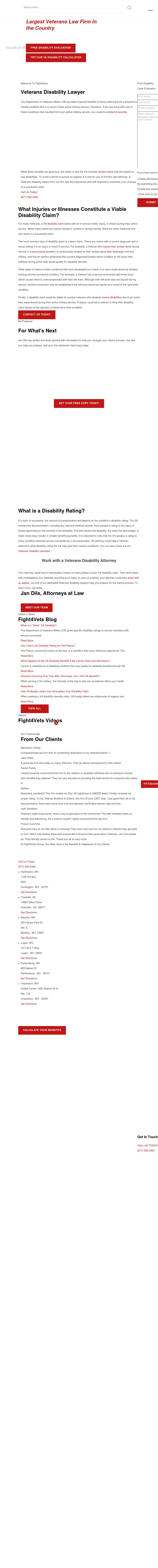 Fight4Vets.com - Parkersburg WV Lawyers