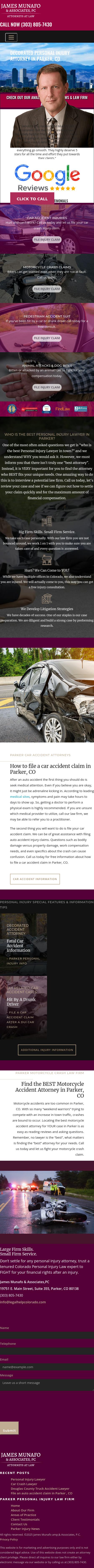 James Munafo & Associates, P.C. - Parker CO Lawyers