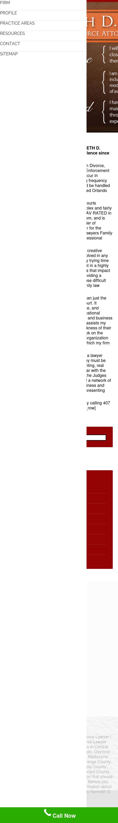 Kenneth D. Morse - Orlando FL Lawyers