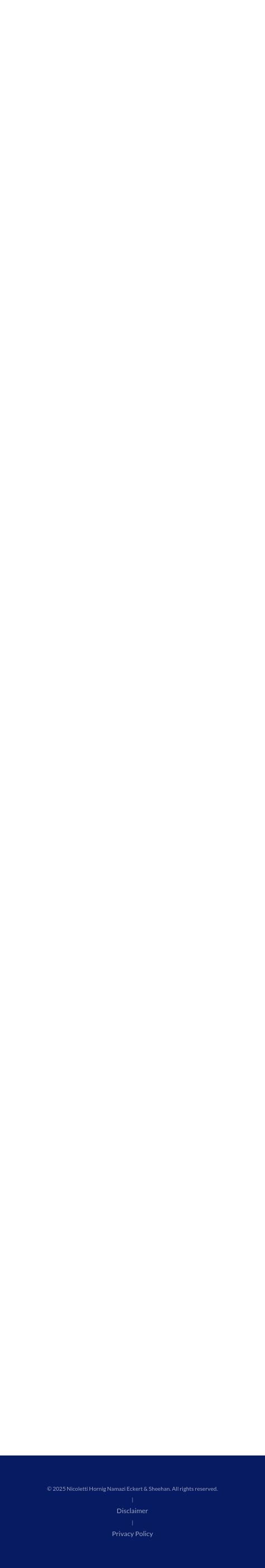 Nicoletti Hornig & Sweeney - Hackensack NJ Lawyers