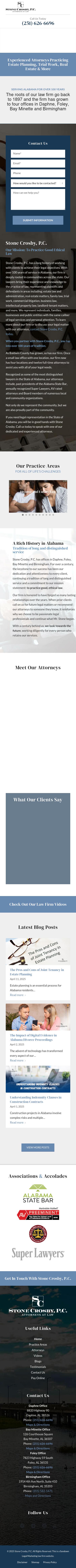 Stone, Granade & Crosby, P.C. - Foley AL Lawyers