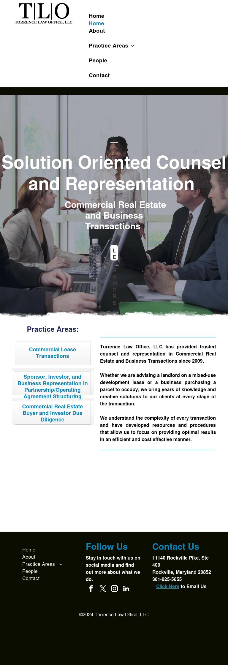 Torrence Law Office, LLC - Rockville MD Lawyers
