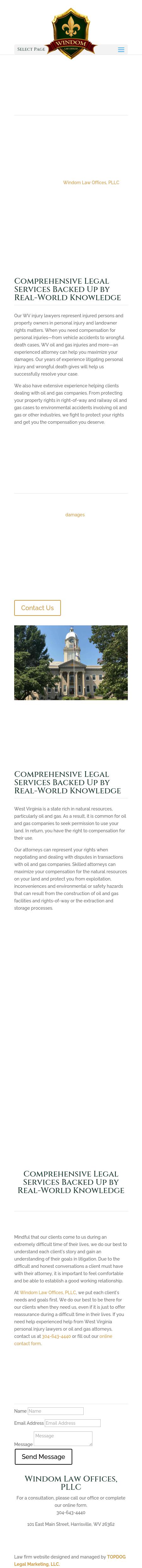 Windom Law Offices, PLLC - Harrisville WV Lawyers