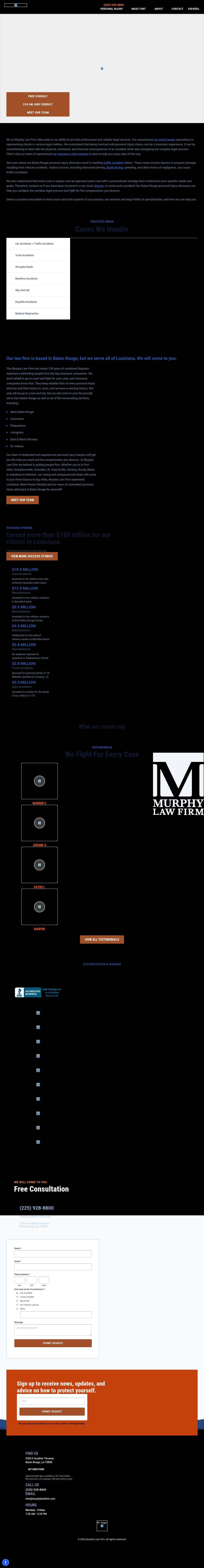 Murphy Law Firm LLC - Lafayette LA Lawyers