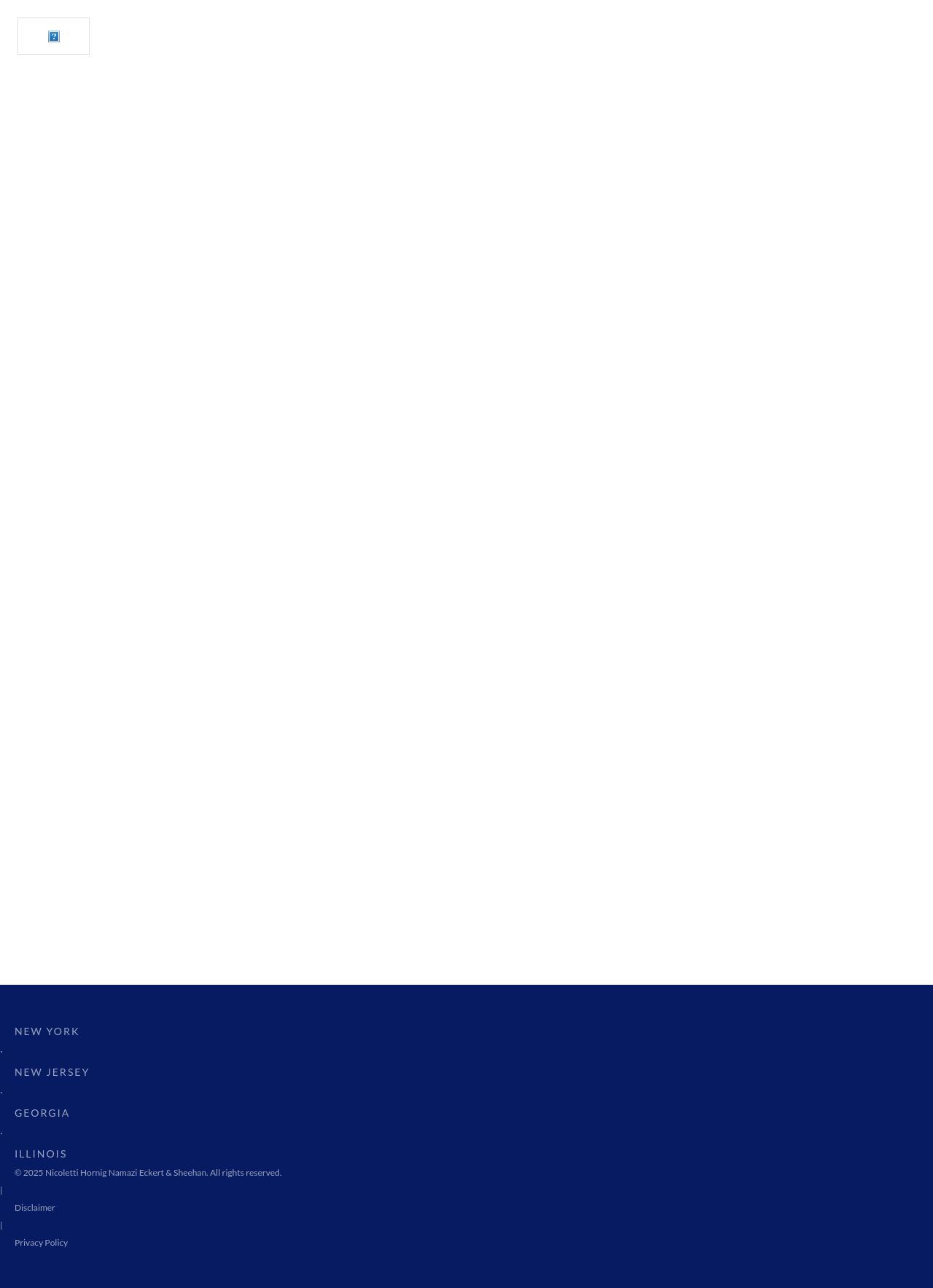 Nicoletti Hornig & Sweeney - New York NY Lawyers