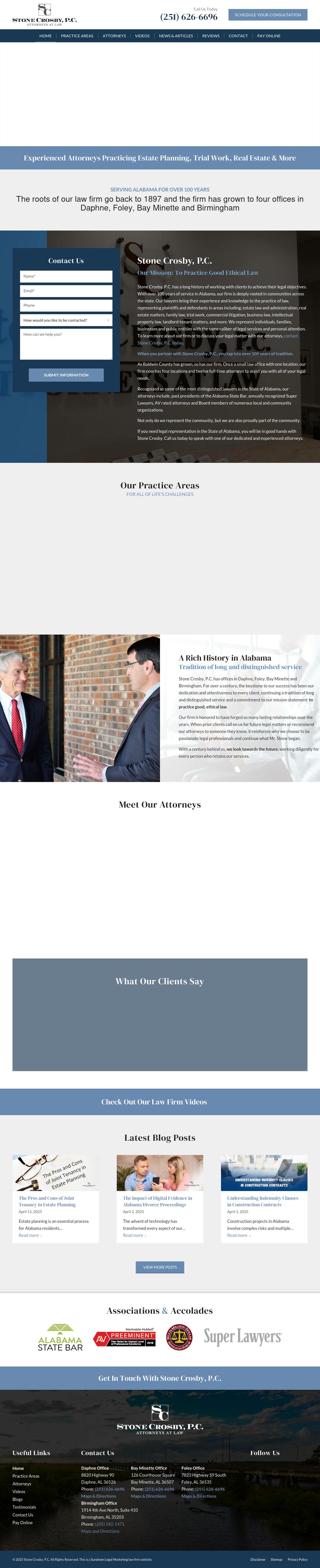 Stone, Granade & Crosby, P.C. - Foley AL Lawyers