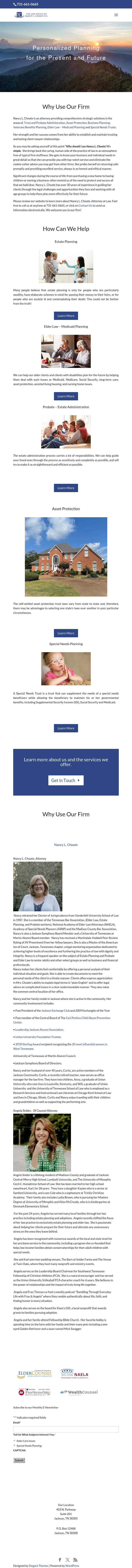 The Law Office of Nancy L. Choate P.C. - Jackson TN Lawyers